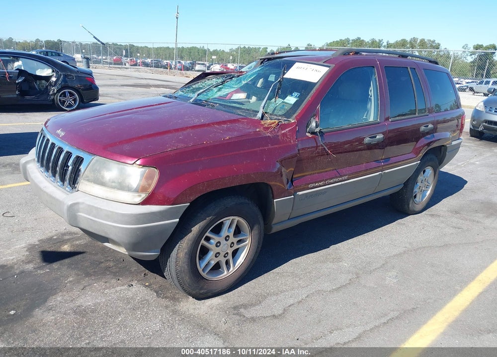 2002 JEEP GRAND CHEROKEE SPORT VIN: 1J4GX38S32C276959