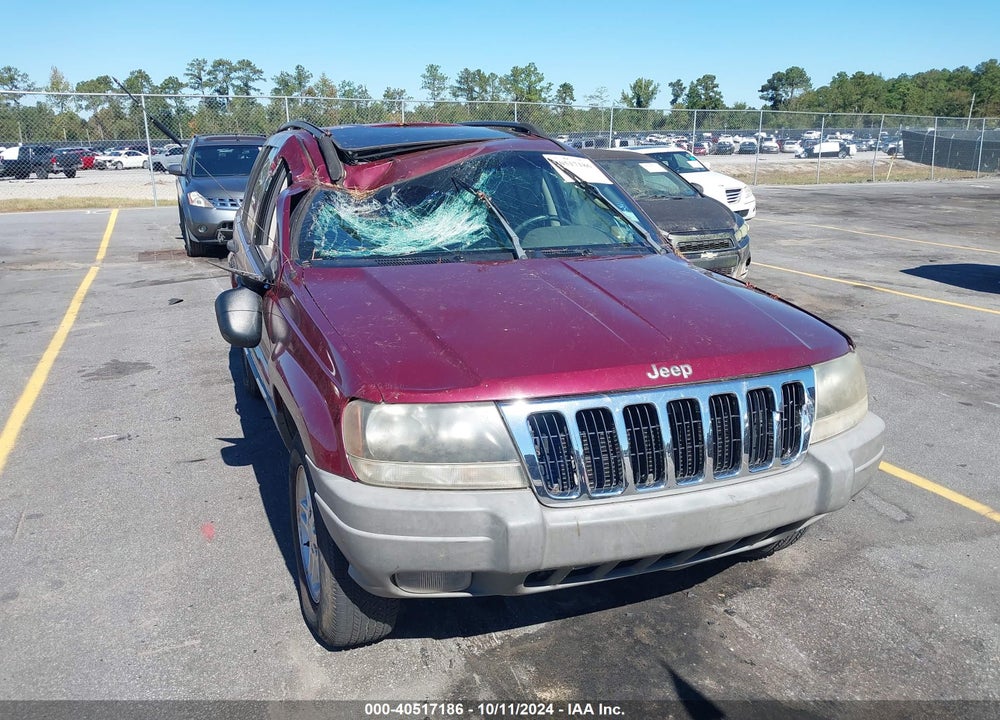 2002 JEEP GRAND CHEROKEE SPORT VIN: 1J4GX38S32C276959