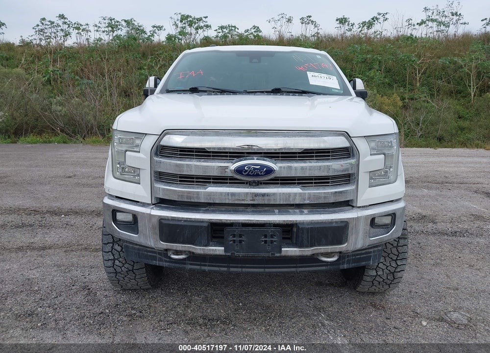 2017 FORD F-150 LARIAT VIN: 1FTFW1EG1HFA94225