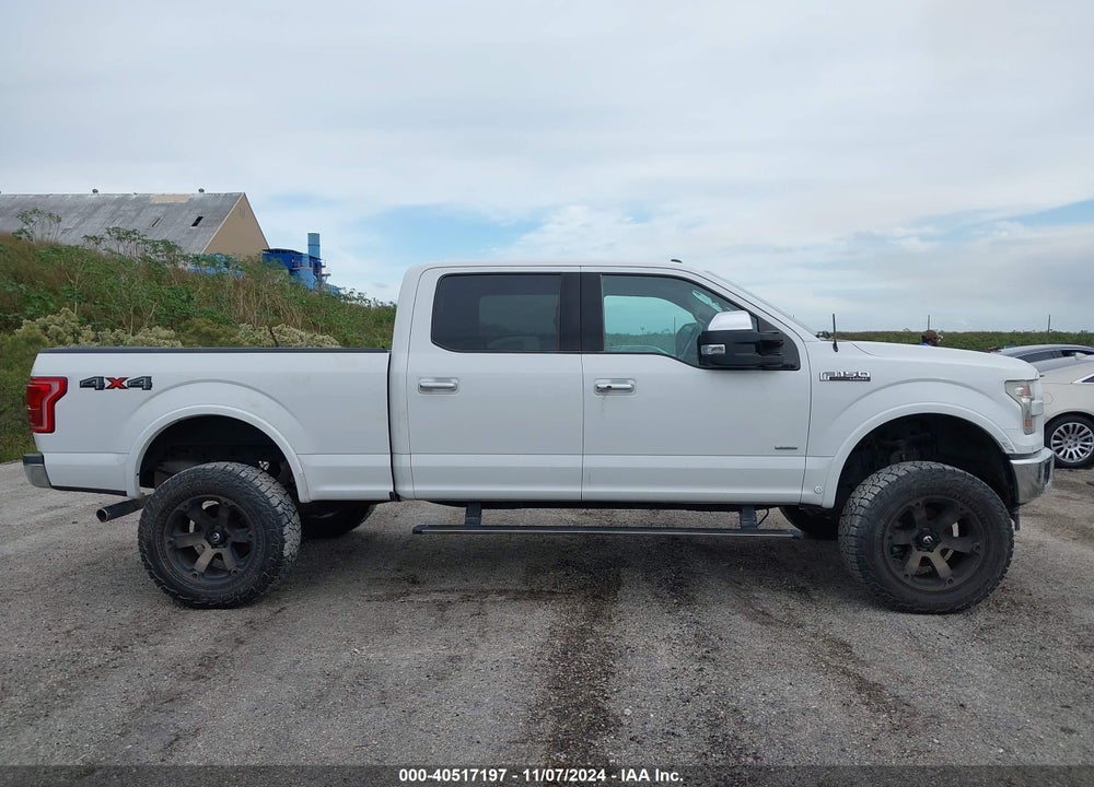 2017 FORD F-150 LARIAT VIN: 1FTFW1EG1HFA94225