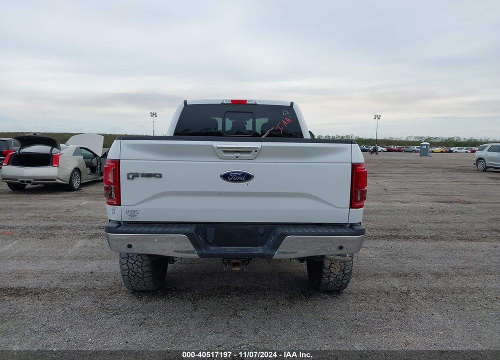 2017 FORD F-150 LARIAT VIN: 1FTFW1EG1HFA94225
