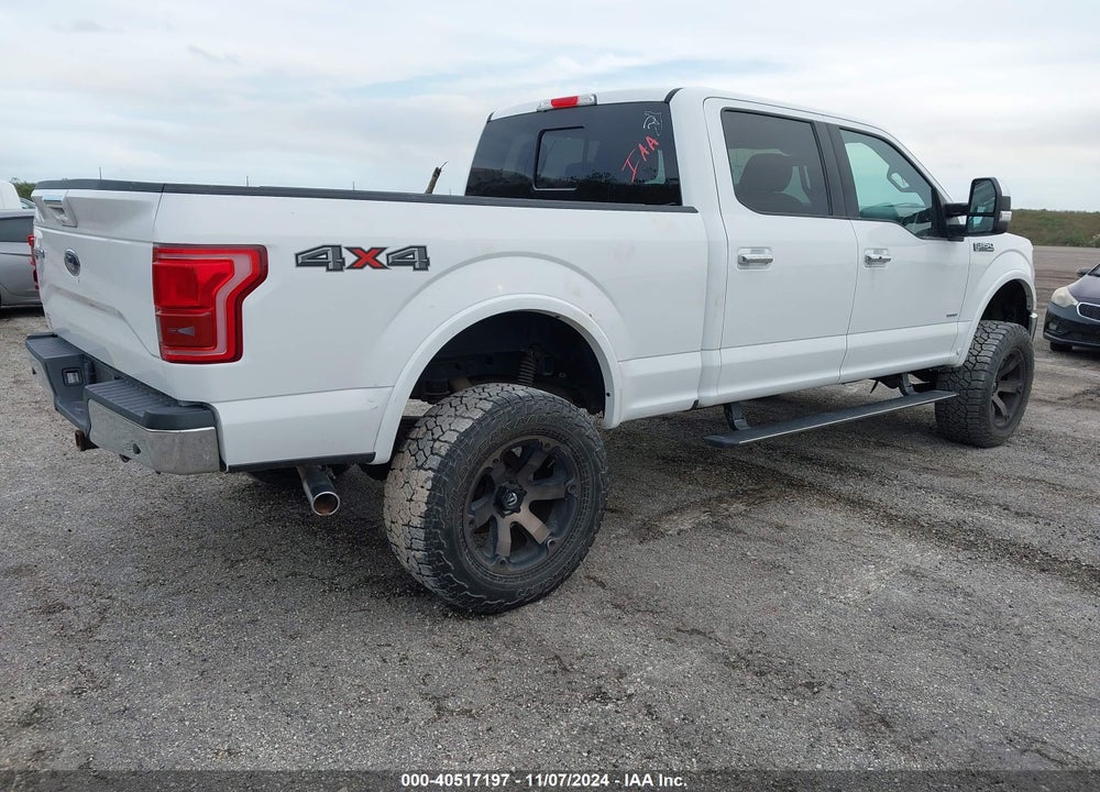 2017 FORD F-150 LARIAT VIN: 1FTFW1EG1HFA94225
