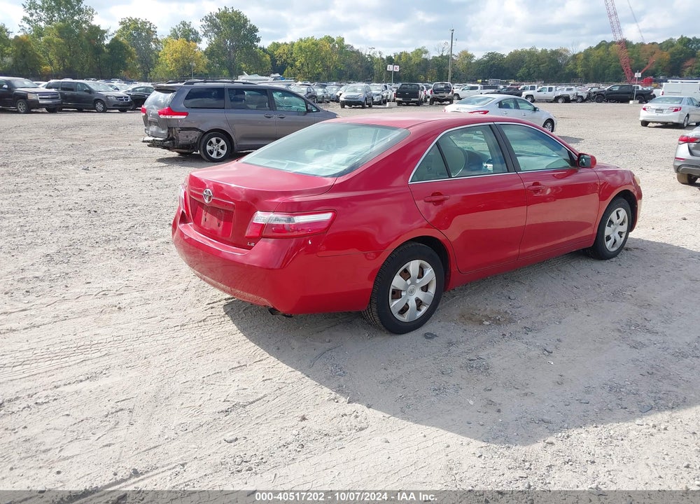2007 TOYOTA CAMRY LE VIN: 4T1BE46K07U043178