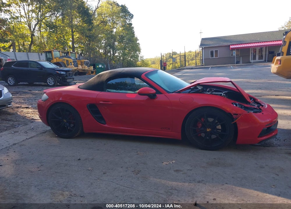 2019 PORSCHE 718 BOXSTER GTS VIN: WP0CB2A8XKS228666