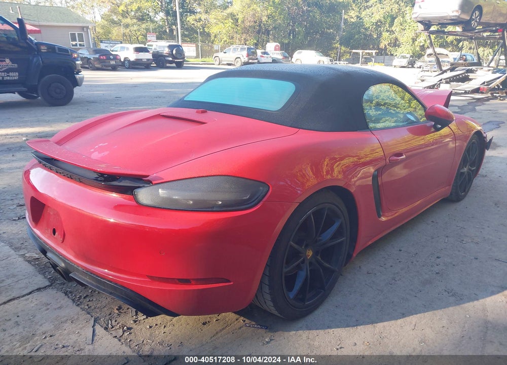 2019 PORSCHE 718 BOXSTER GTS VIN: WP0CB2A8XKS228666