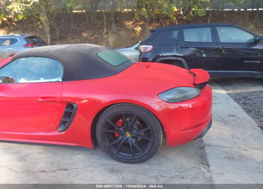 2019 PORSCHE 718 BOXSTER GTS VIN: WP0CB2A8XKS228666