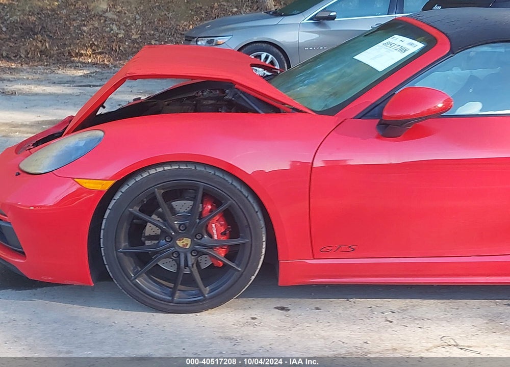 2019 PORSCHE 718 BOXSTER GTS VIN: WP0CB2A8XKS228666