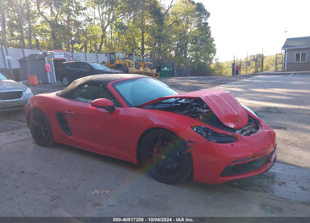 2019 PORSCHE 718 BOXSTER GTS VIN: WP0CB2A8XKS228666