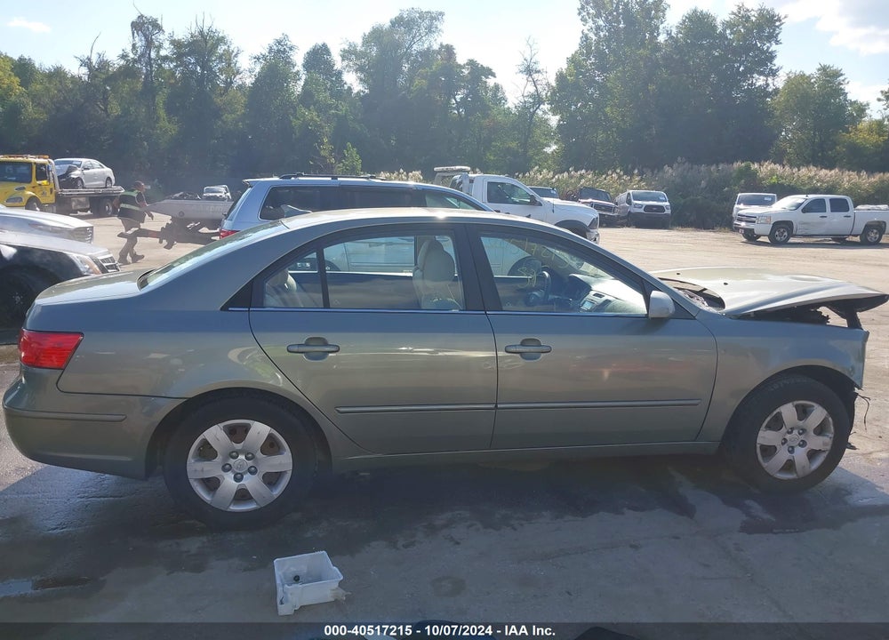 2009 HYUNDAI SONATA GLS VIN: 5NPET46C79H463856