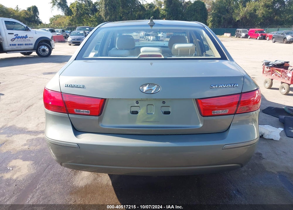 2009 HYUNDAI SONATA GLS VIN: 5NPET46C79H463856