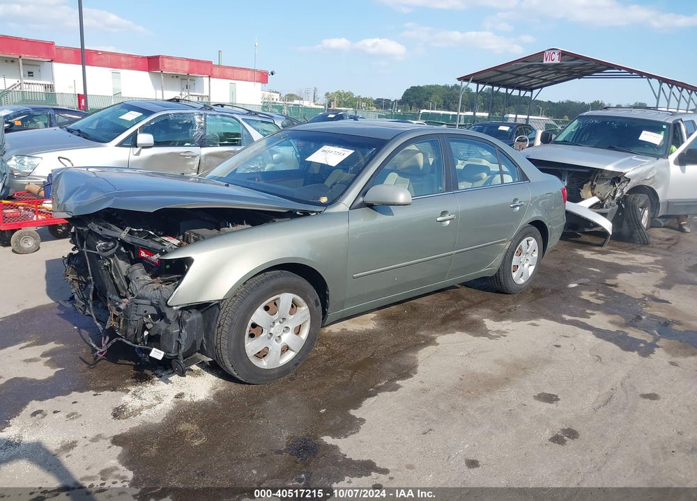 2009 HYUNDAI SONATA GLS VIN: 5NPET46C79H463856
