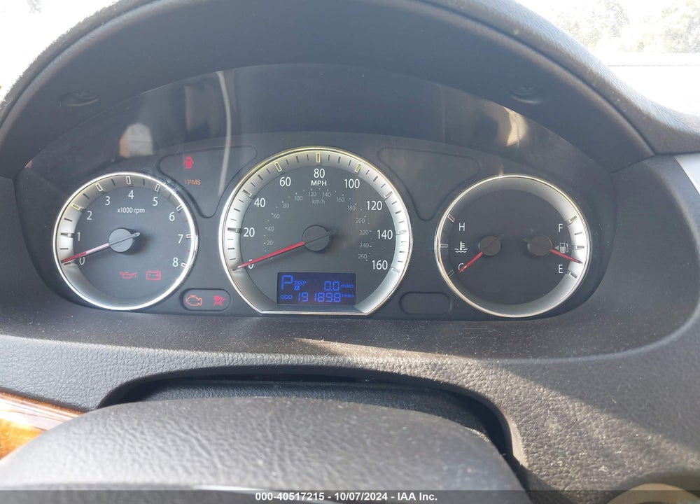 2009 HYUNDAI SONATA GLS VIN: 5NPET46C79H463856