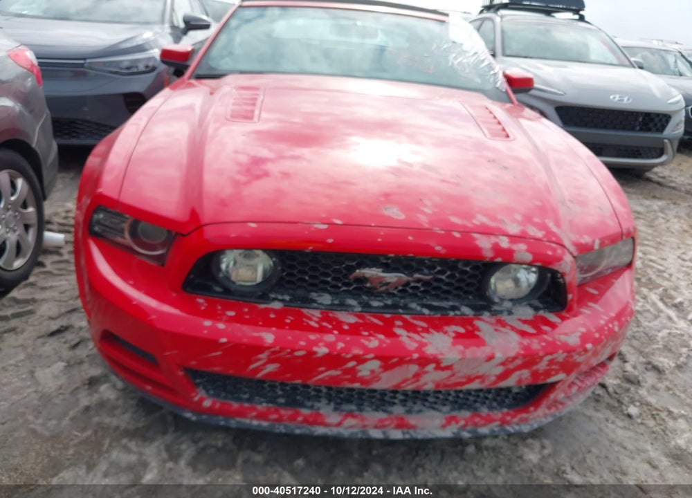 2013 FORD MUSTANG GT PREMIUM VIN: 1ZVBP8FF4D5274113