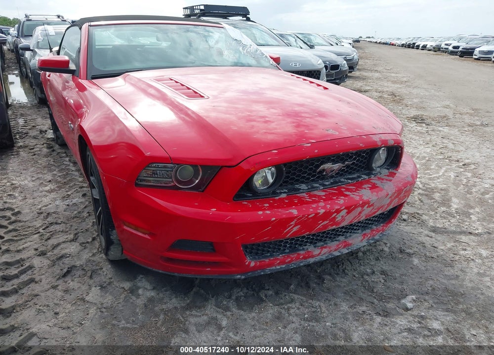 2013 FORD MUSTANG GT PREMIUM VIN: 1ZVBP8FF4D5274113