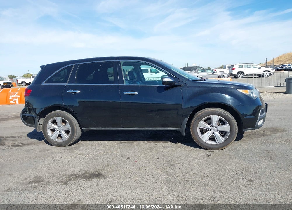 2013 ACURA MDX VIN: 2HNYD2H27DH514870