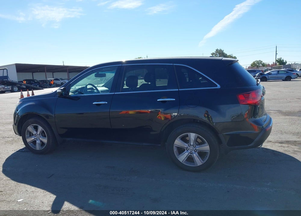 2013 ACURA MDX VIN: 2HNYD2H27DH514870