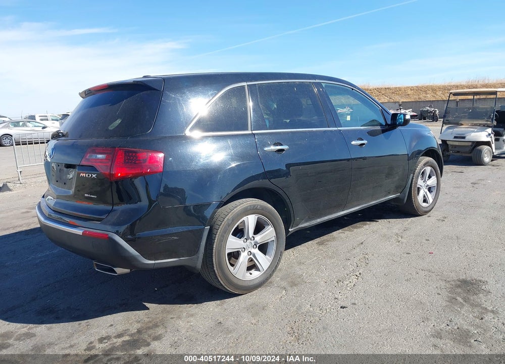 2013 ACURA MDX VIN: 2HNYD2H27DH514870