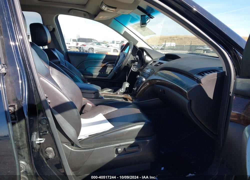 2013 ACURA MDX VIN: 2HNYD2H27DH514870