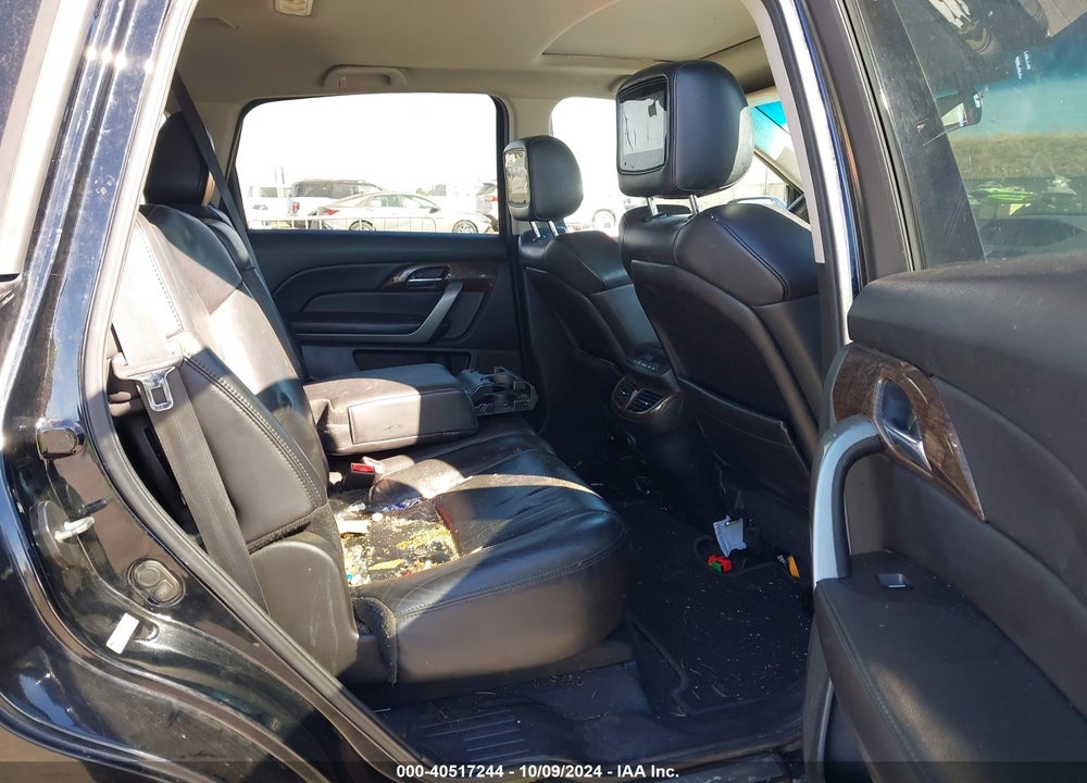 2013 ACURA MDX VIN: 2HNYD2H27DH514870
