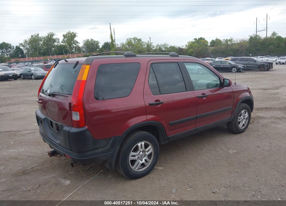 2003 HONDA CR-V EX VIN: SHSRD78803U144726