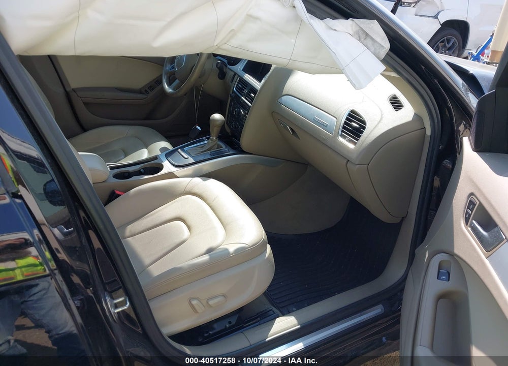 2012 AUDI A4 2.0T PREMIUM VIN: WAUBFAFL7CN005716