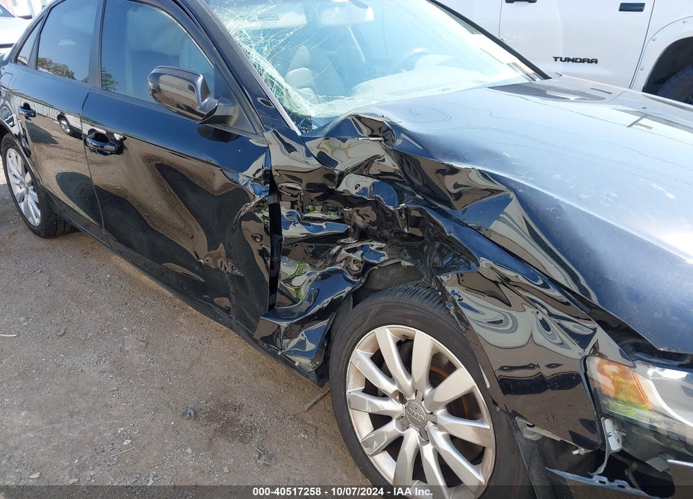 2012 AUDI A4 2.0T PREMIUM VIN: WAUBFAFL7CN005716