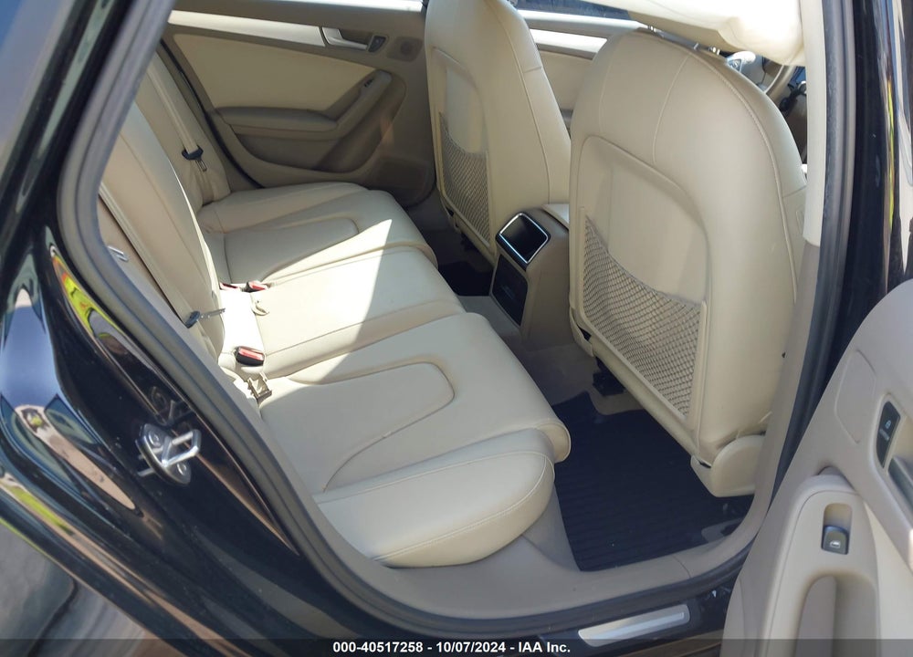 2012 AUDI A4 2.0T PREMIUM VIN: WAUBFAFL7CN005716