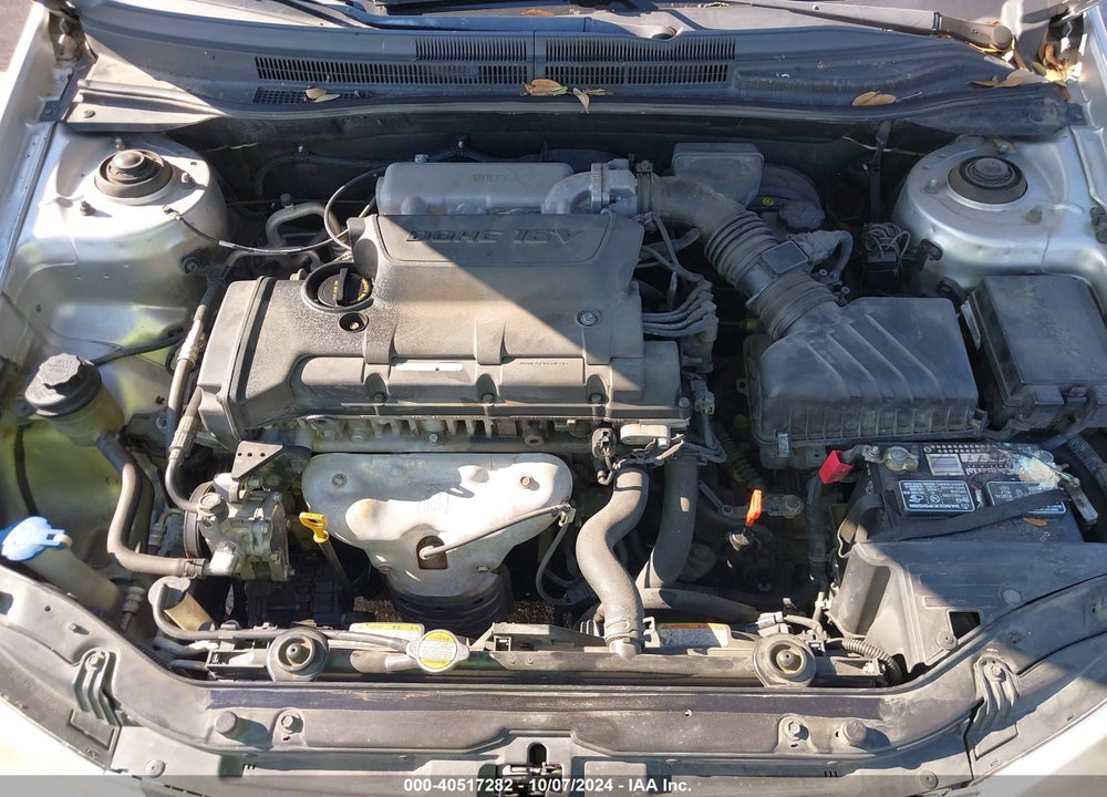 2008 KIA SPECTRA EX VIN: KNAFE121X85554908