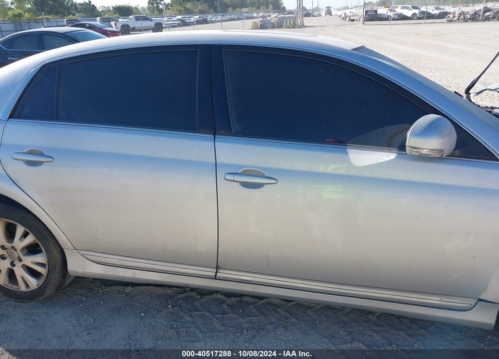 2011 TOYOTA AVALON VIN: 4T1BK3DB3BU419693