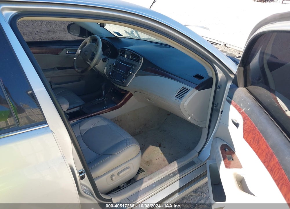 2011 TOYOTA AVALON VIN: 4T1BK3DB3BU419693