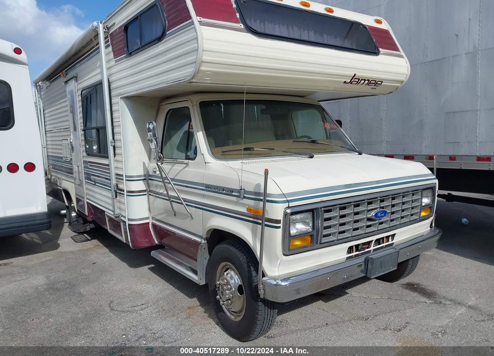 1989 FORD ECONOLINE E350 CUTAWAY VAN VIN: 1FDKE30G6KHB64314