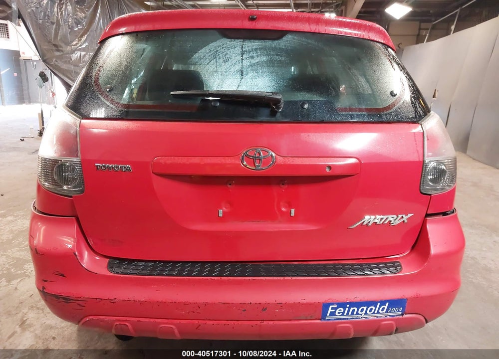 2005 TOYOTA MATRIX VIN: 2T1KR32E15C328310