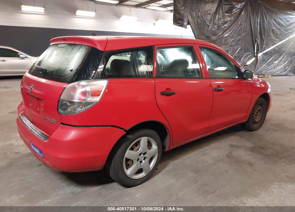 2005 TOYOTA MATRIX VIN: 2T1KR32E15C328310