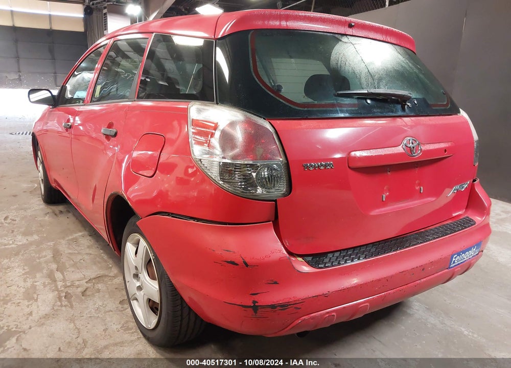 2005 TOYOTA MATRIX VIN: 2T1KR32E15C328310