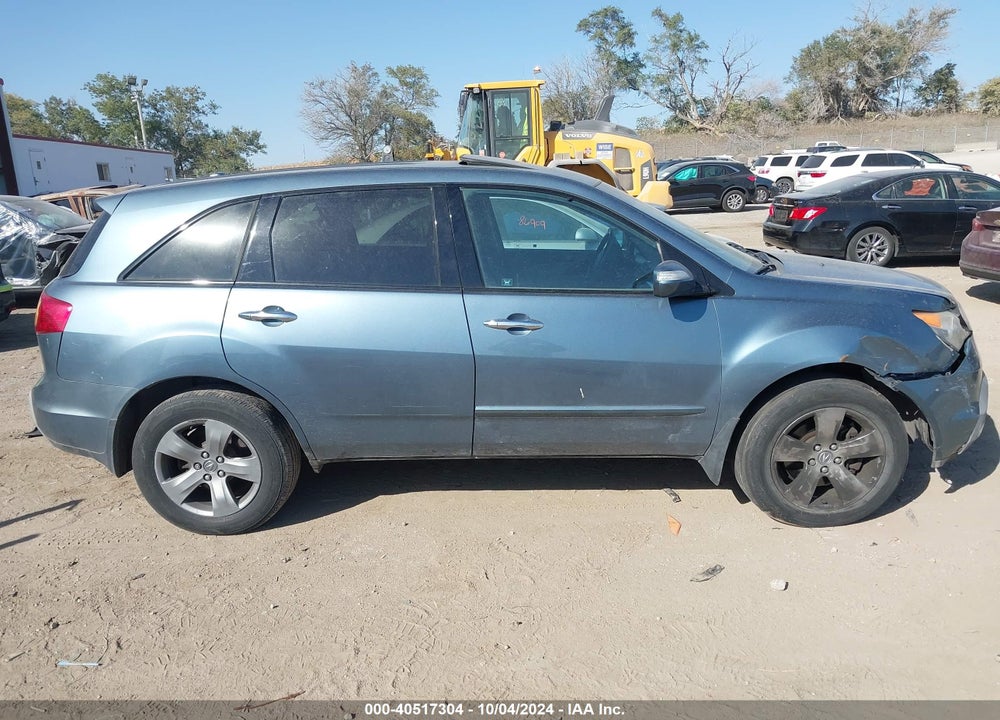 2007 ACURA MDX SPORT PACKAGE VIN: 2HNYD28807H539974