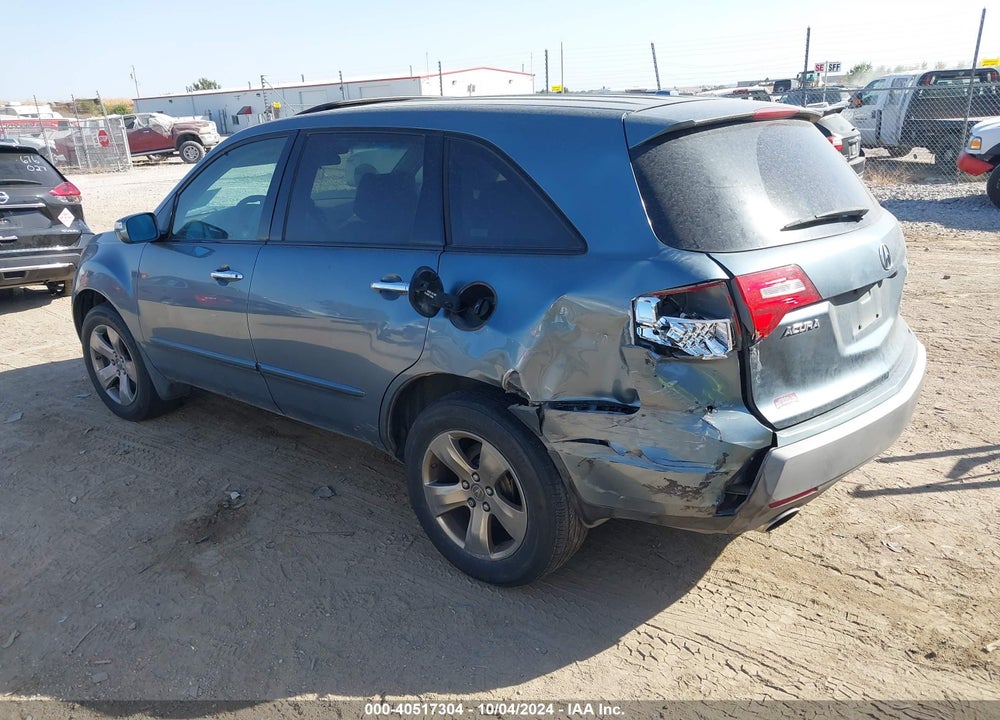 2007 ACURA MDX SPORT PACKAGE VIN: 2HNYD28807H539974