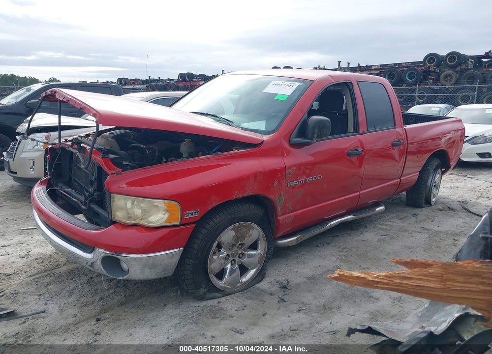 2005 DODGE RAM 1500 SLT/LARAMIE VIN: 1D7HA18D25S274332