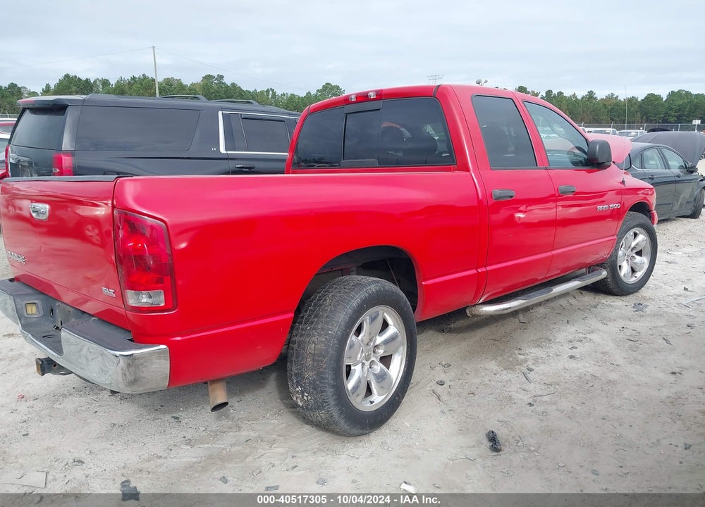 2005 DODGE RAM 1500 SLT/LARAMIE VIN: 1D7HA18D25S274332