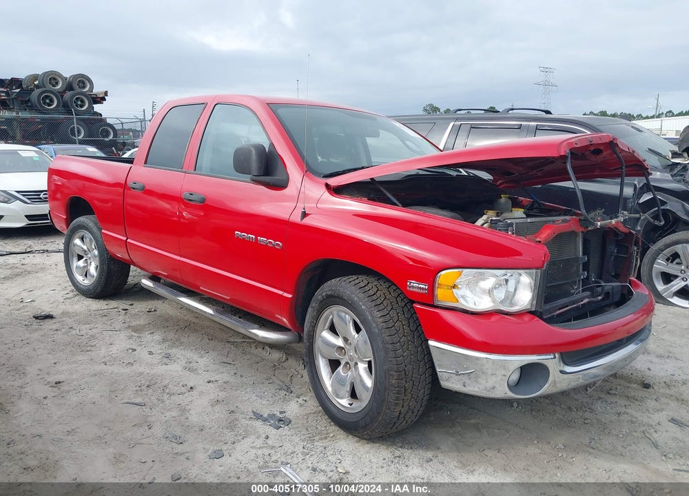 2005 DODGE RAM 1500 SLT/LARAMIE VIN: 1D7HA18D25S274332