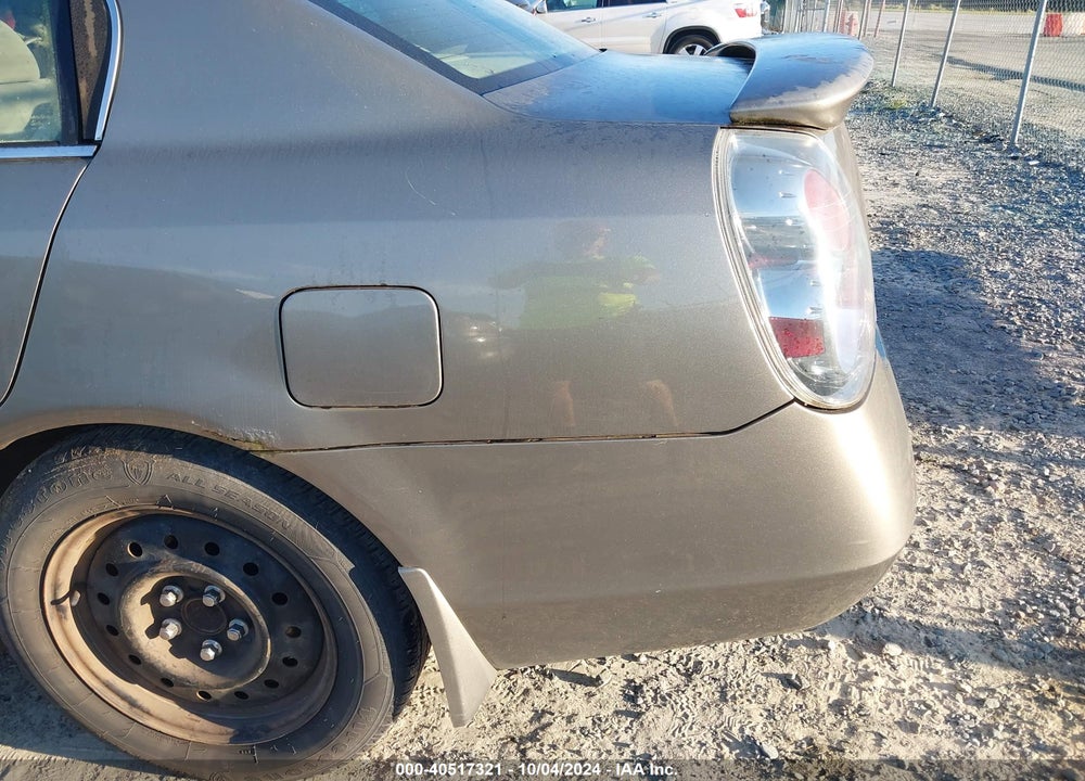 2005 NISSAN ALTIMA 2.5 S VIN: 1N4AL11D55N412563