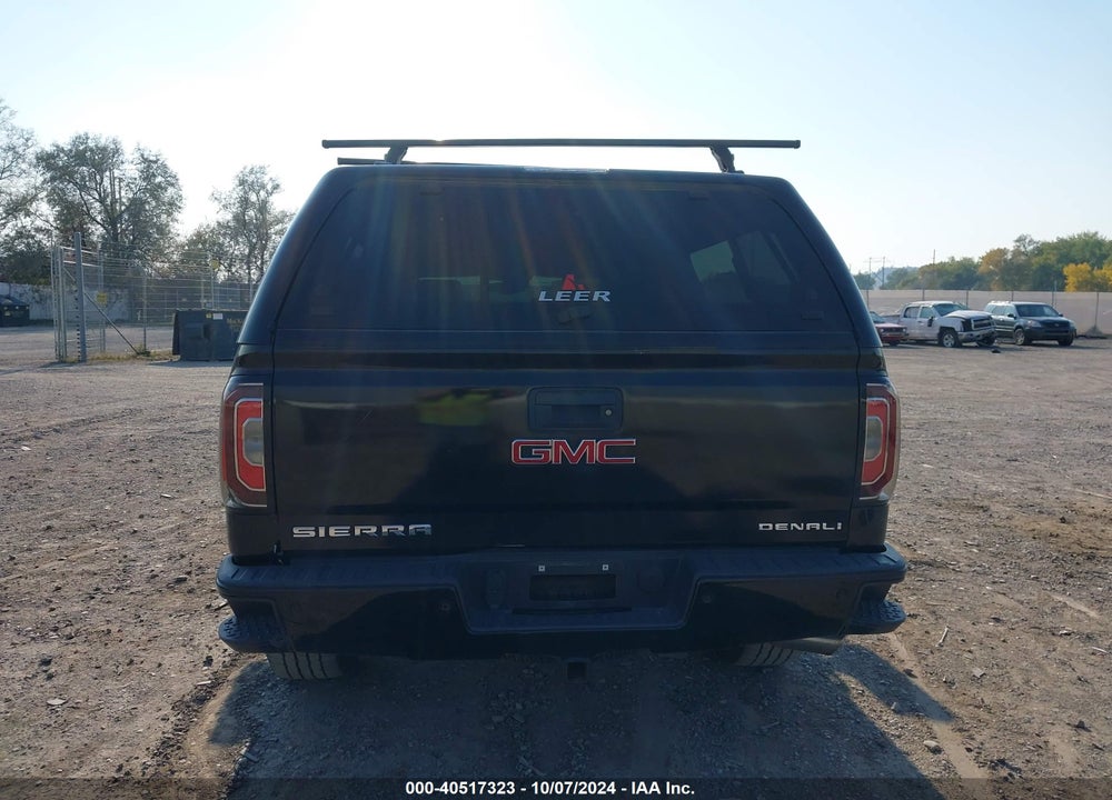 2017 GMC SIERRA 1500 DENALI VIN: 3GTU2PEJ4HG387309