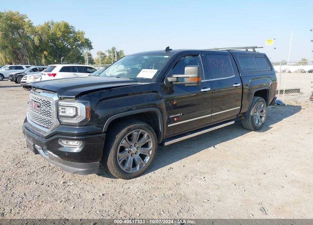 2017 GMC SIERRA 1500 DENALI VIN: 3GTU2PEJ4HG387309