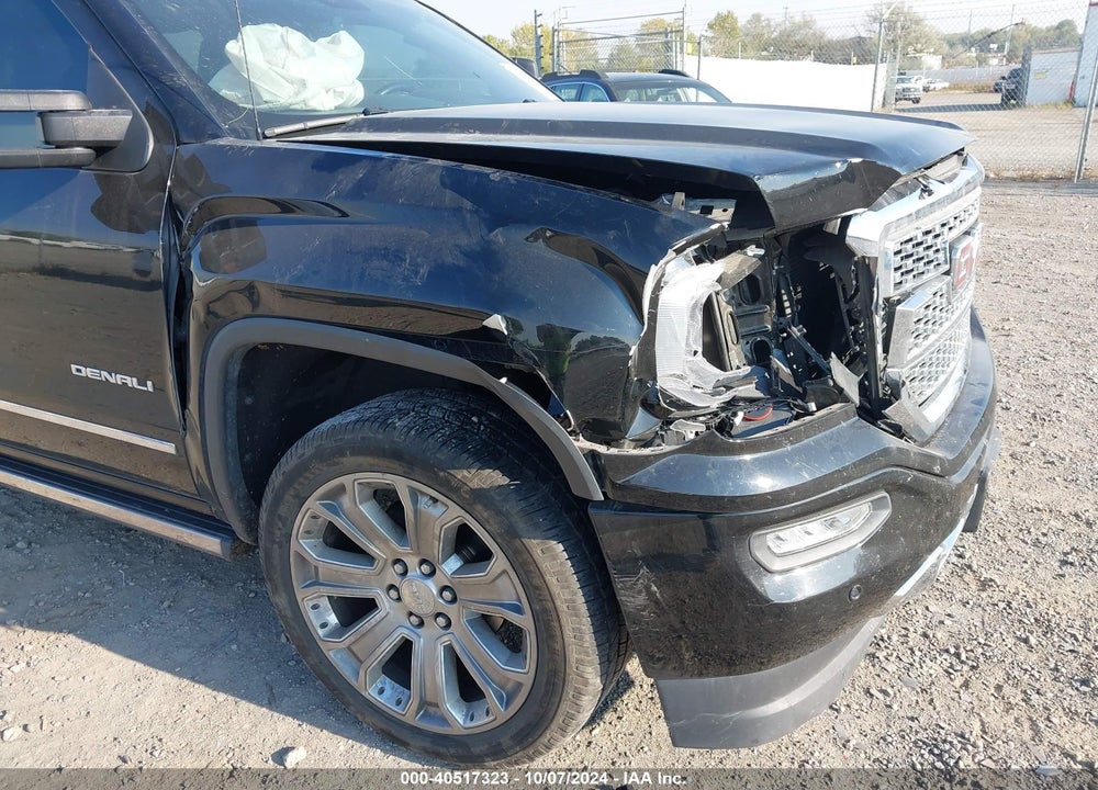 2017 GMC SIERRA 1500 DENALI VIN: 3GTU2PEJ4HG387309
