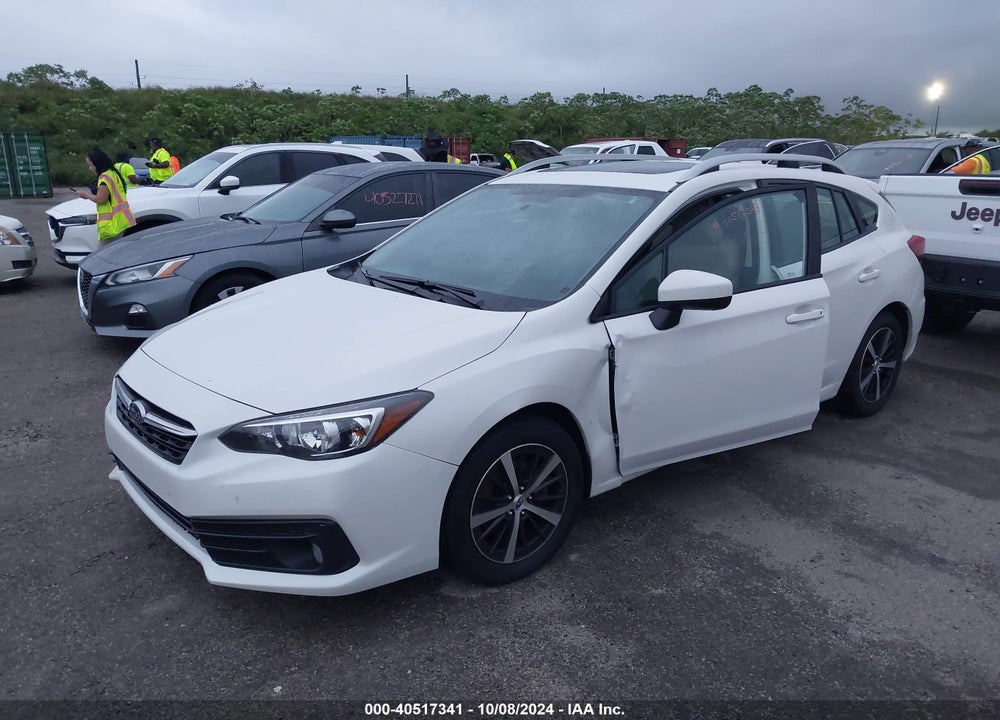 2021 SUBARU IMPREZA PREMIUM 5-DOOR VIN: 4S3GTAD66M3710664