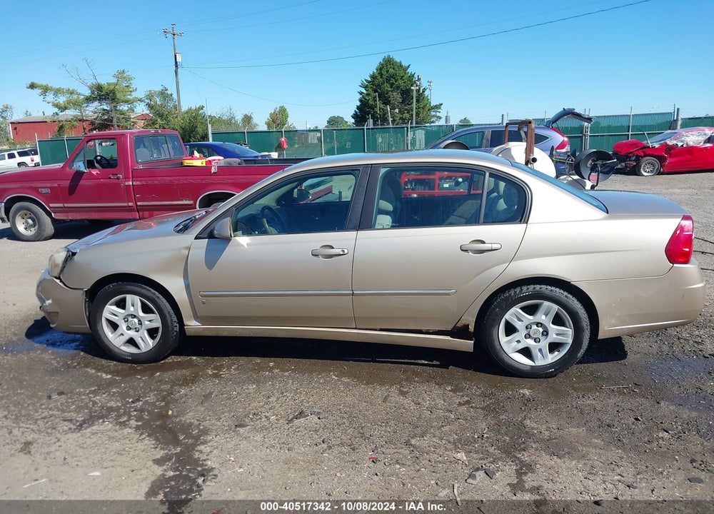 2006 CHEVROLET MALIBU VIN: 1G1ZT51F66F176399