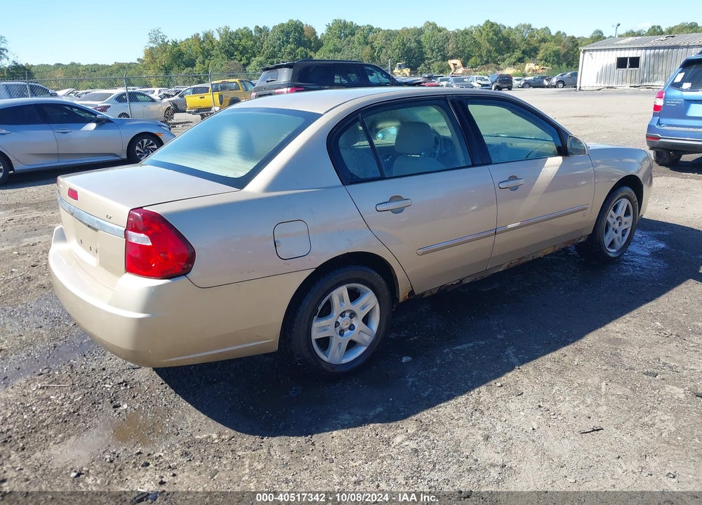 2006 CHEVROLET MALIBU VIN: 1G1ZT51F66F176399