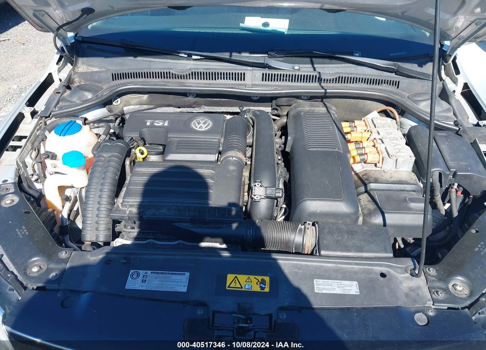 2013 VOLKSWAGEN JETTA HYBRID SE VIN: 3VW637AJ4DM239441