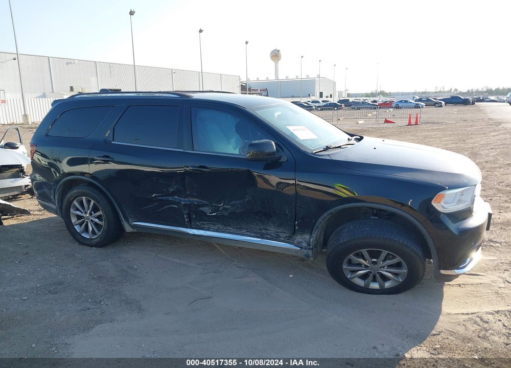 2017 DODGE DURANGO SXT RWD VIN: 1C4RDHAG0HC690395