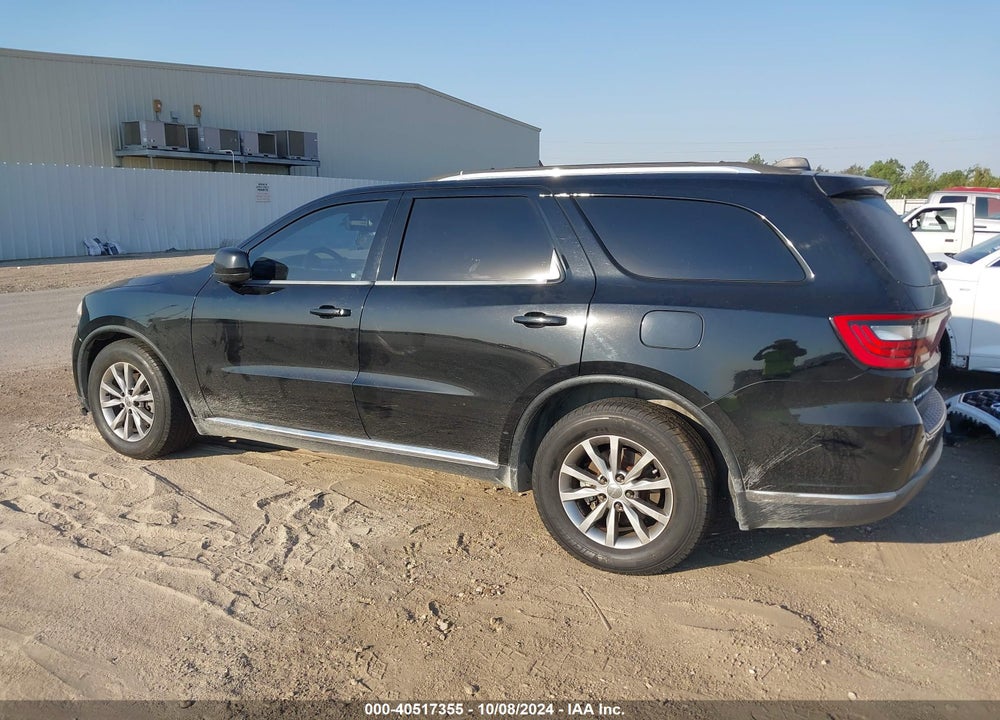 2017 DODGE DURANGO SXT RWD VIN: 1C4RDHAG0HC690395