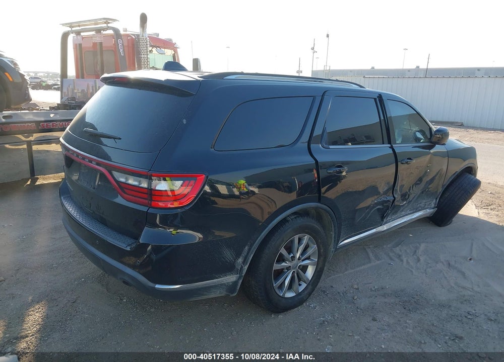 2017 DODGE DURANGO SXT RWD VIN: 1C4RDHAG0HC690395